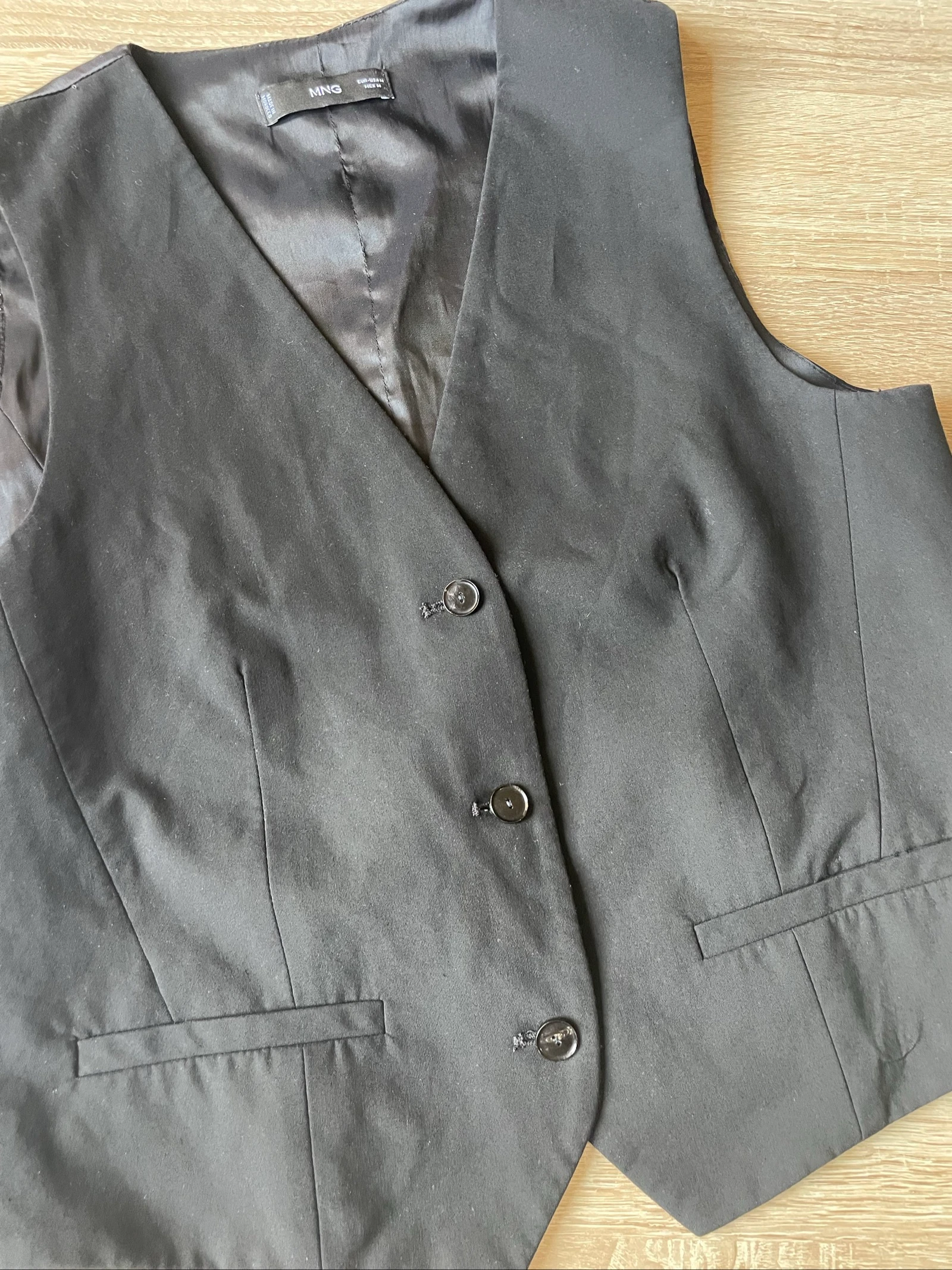 Zwarte damesvest Mango M – photo 2